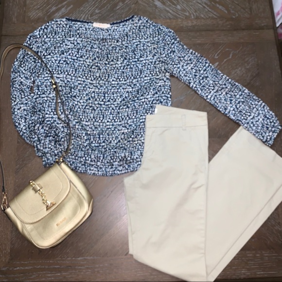 Fossil khaki dress pants trousers size 4 - Picture 2 of 8